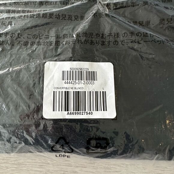 Banana Republic Convertible Sweater‎ Black L NWT IN PACKAGING - Picture 5 of 7